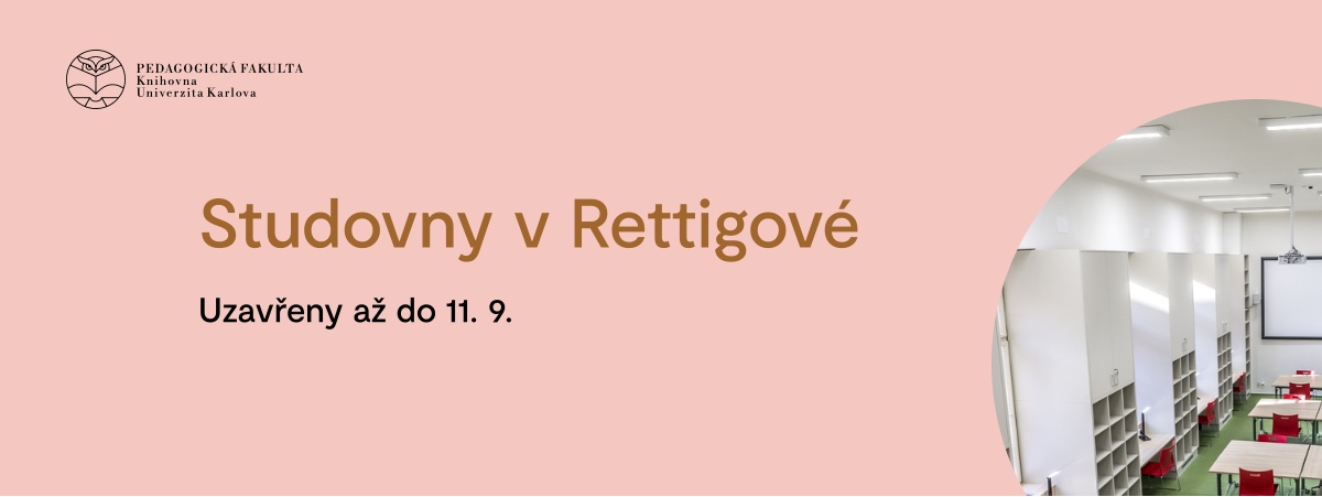 Studovny v Rettigové jsou až do 11. září stále uzavřeny